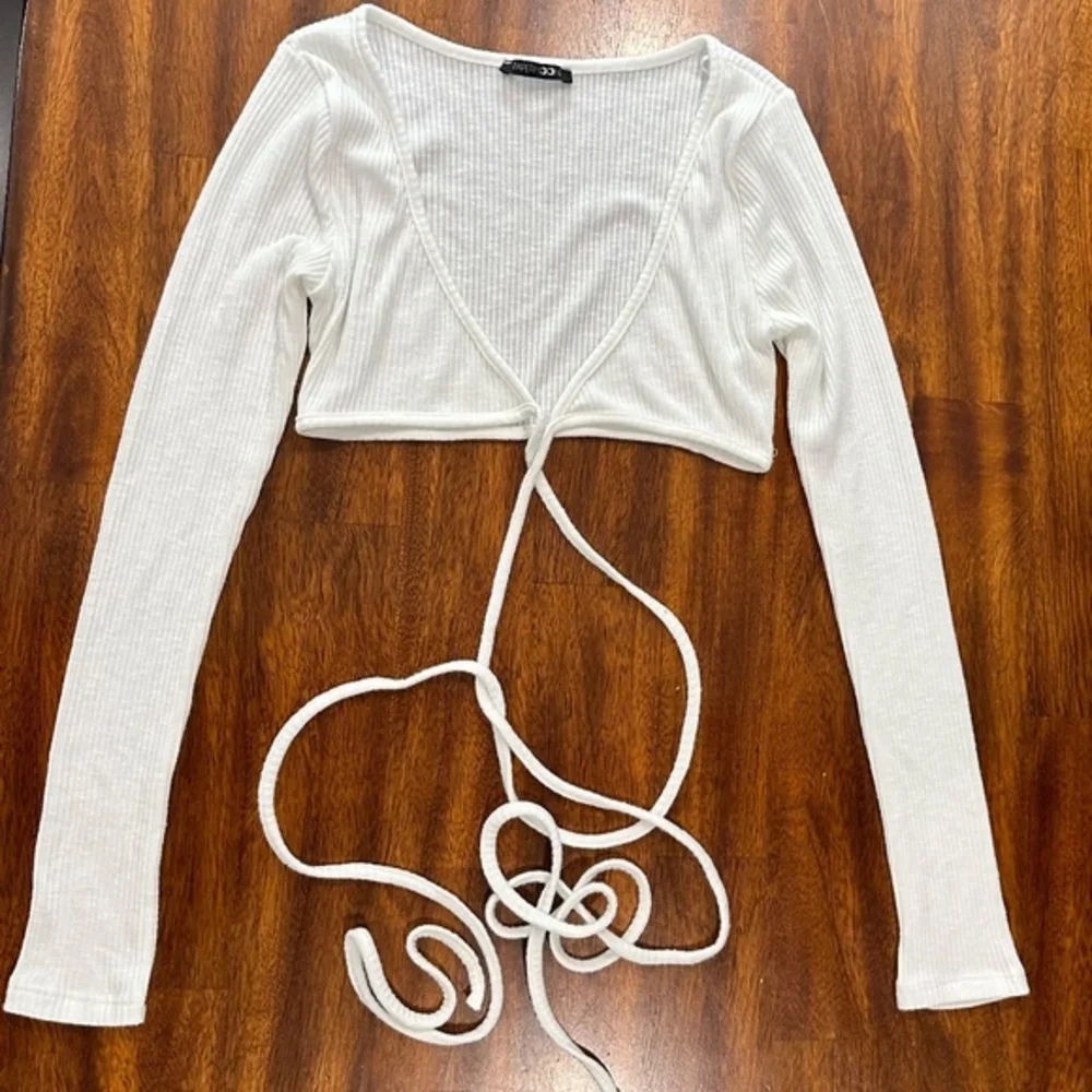 PaperMoon Crop Top White - Size S.